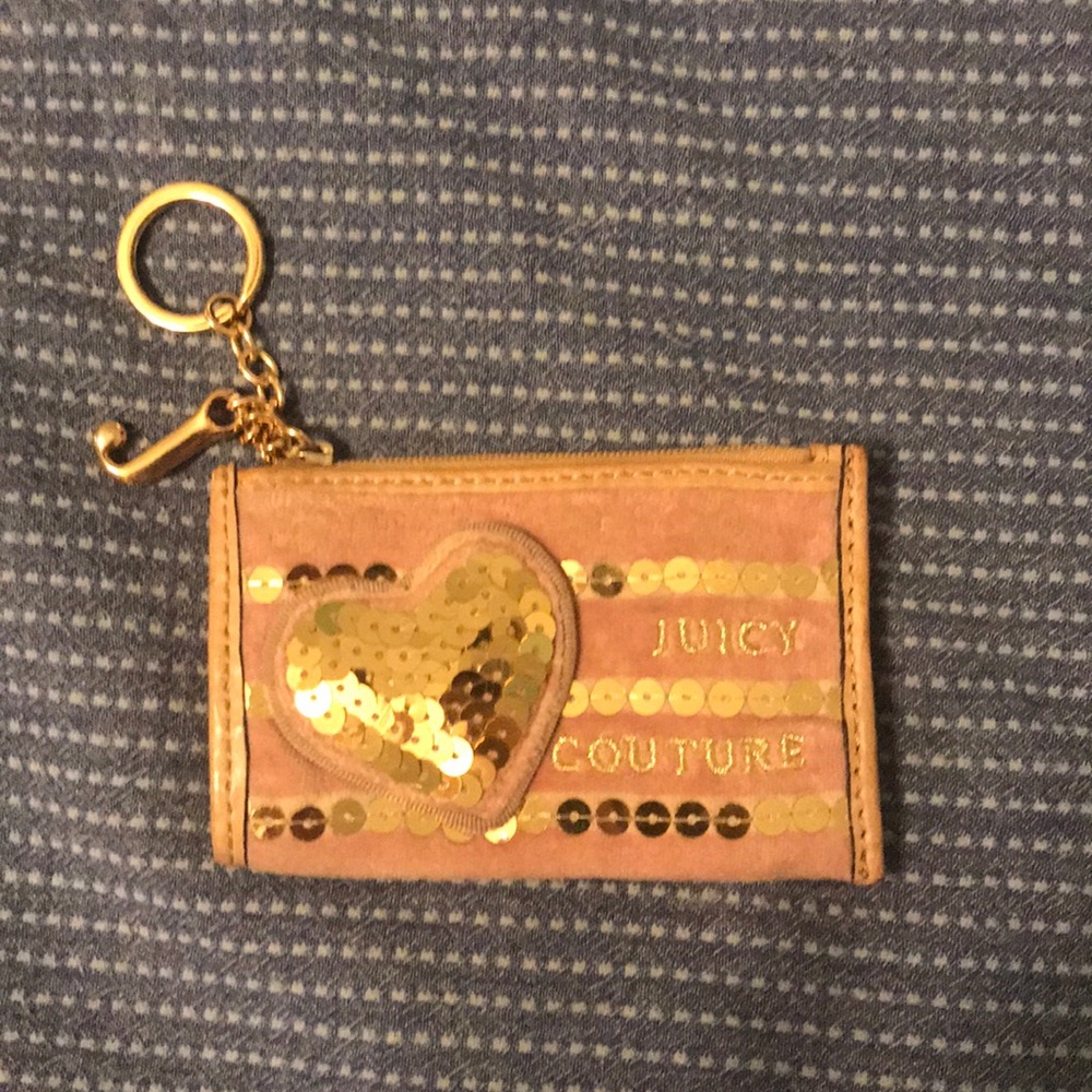 Juicy Couture keychain, ID holder, wallet